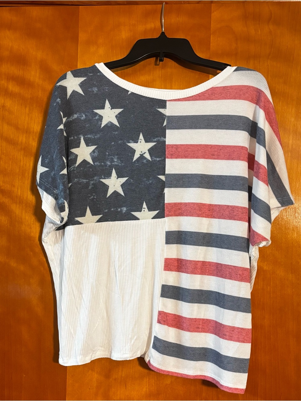 Haptics by Holly Harper Patriotic Flag Top - Size Small